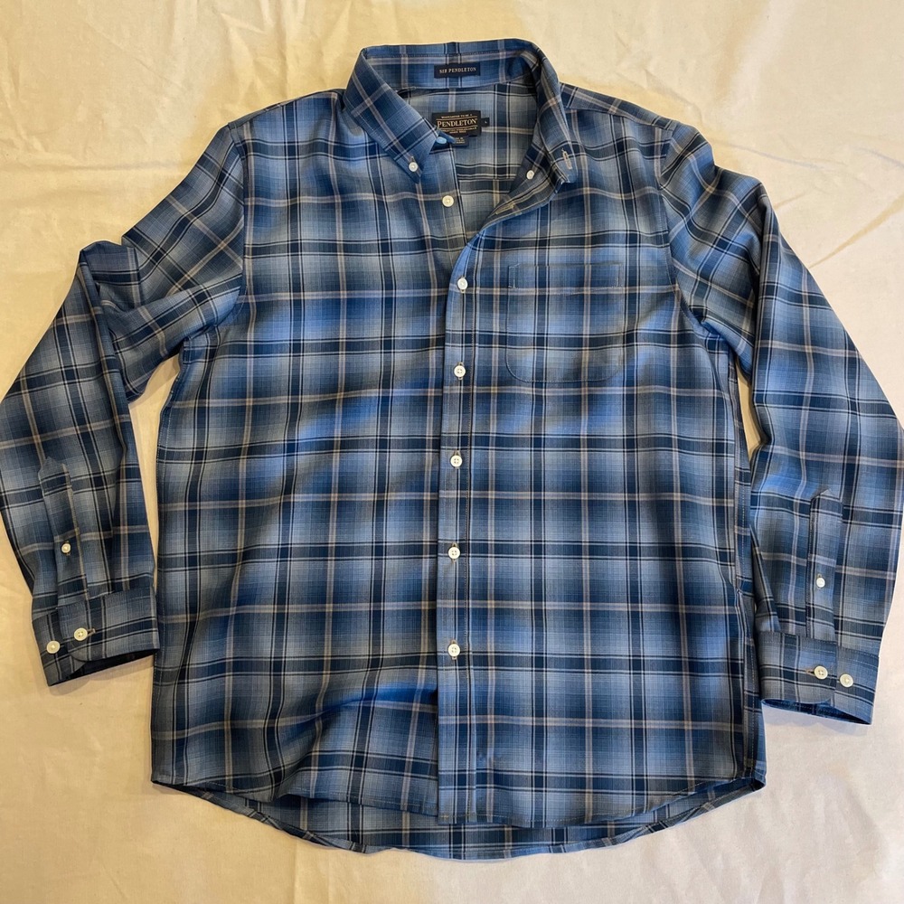 Pendleton Sir Pendleton Plaid Button Down Shirt M… - image 9